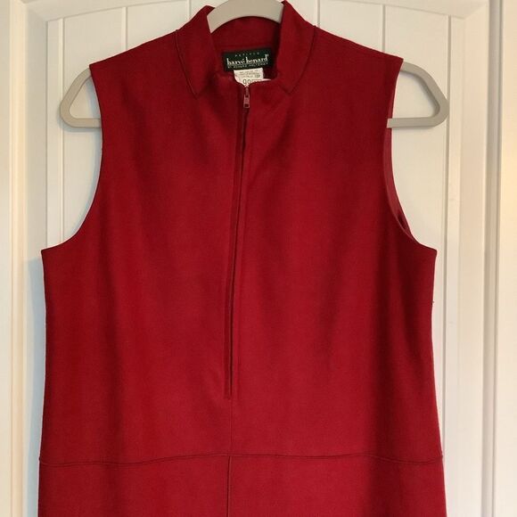 Harve Benard Red Wool-Blend Jumper, Size 10P - Picture 2 of 5